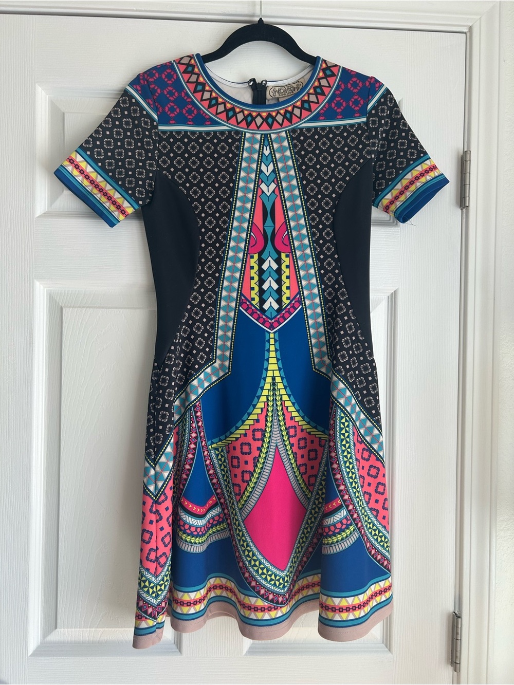 Flying Tomato Women’s Multicolor Printed Fit-and-Flare Dress